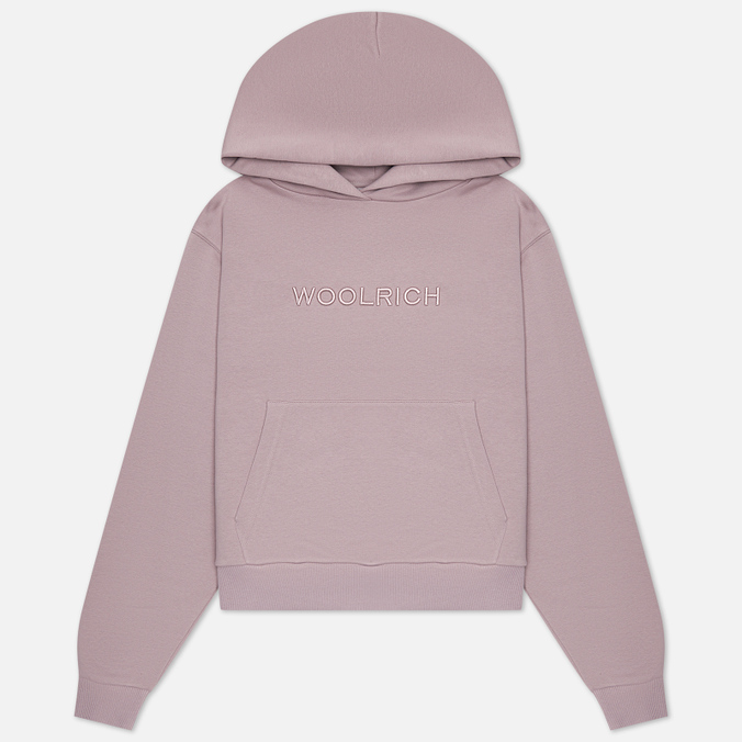 

Женская толстовка Woolrich Logo Fleece Hoodie фиолетовый, Размер XS, Logo Fleece Hoodie