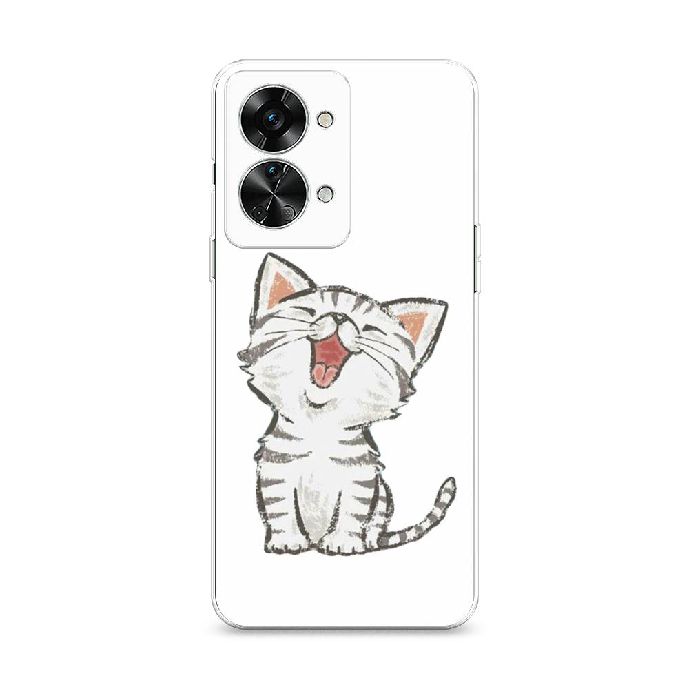 

Чехол Awog на OnePlus Nord 2T / ВанПлас Норд 2T "Котенок рисованный", Разноцветный, 153250-1