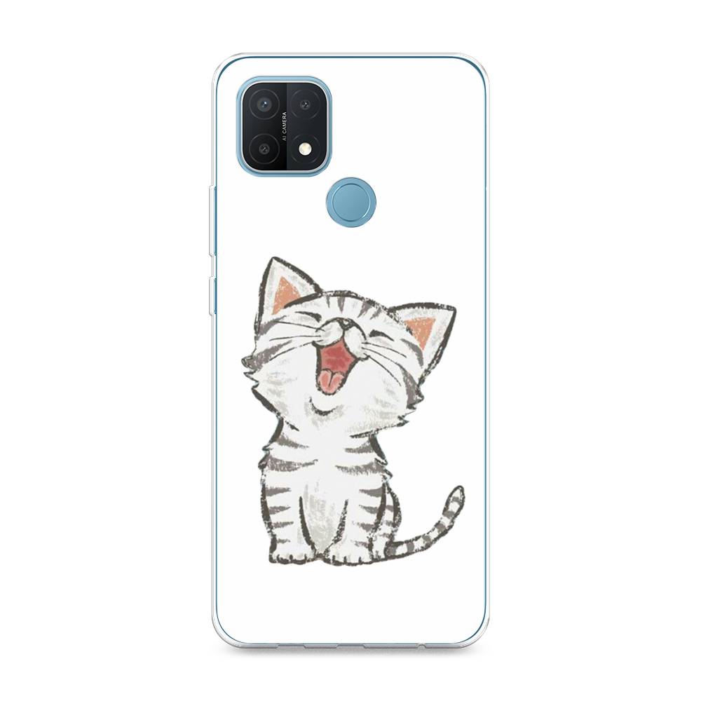 

Чехол Awog на Oppo A15/A15s "Котенок рисованный", Разноцветный, 255650-1