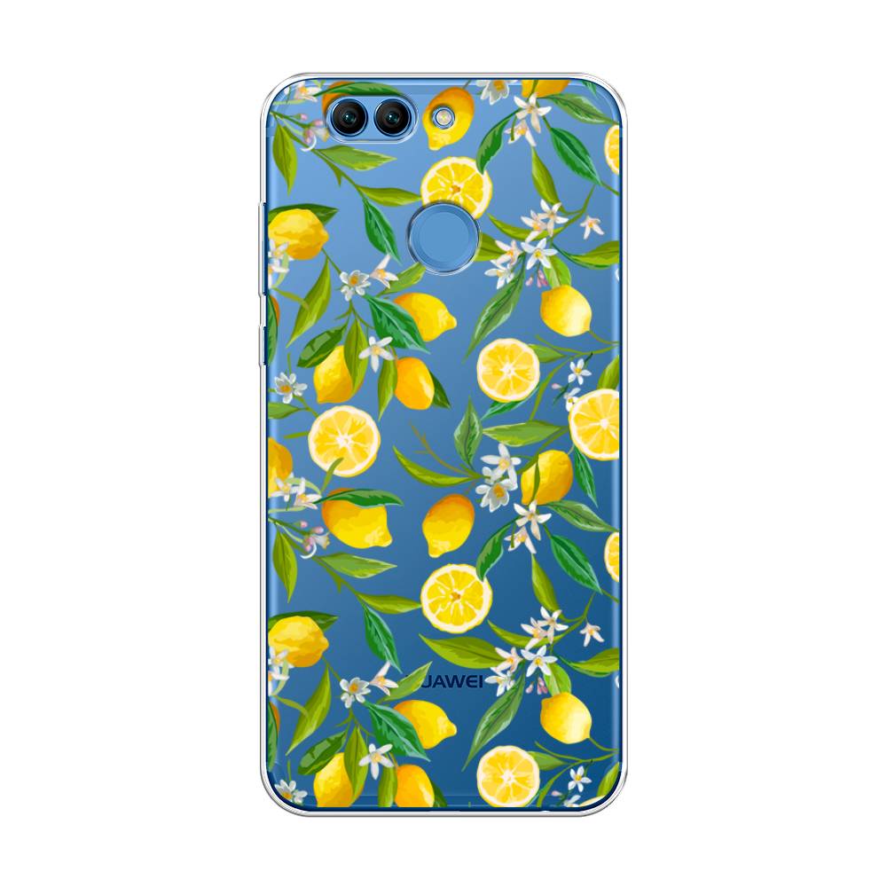 

Чехол Awog на Huawei Nova 2 Plus "Сочные лимоны", Разноцветный, 63050-10