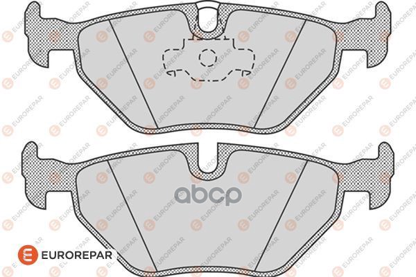 

Колодки Тормозные Дисковые Bmw 3 (E36) 318 I 90 1617255280 EUROREPAR арт. 1617255280, 1617255280