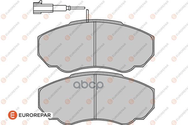 Передн Торм 1617280580 EUROREPAR арт. 1617280580