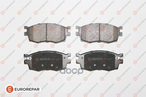 

Тормозные колодки EUROREPAR дисковые для Hyundai Accent III 1617285580, 1617285580