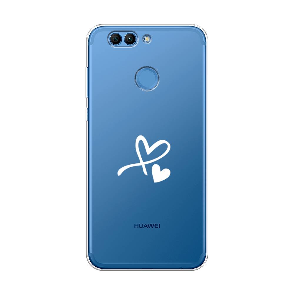 

Чехол Awog на Huawei Nova 2 Plus "Сердечко минимализм", Разноцветный, 63050-6
