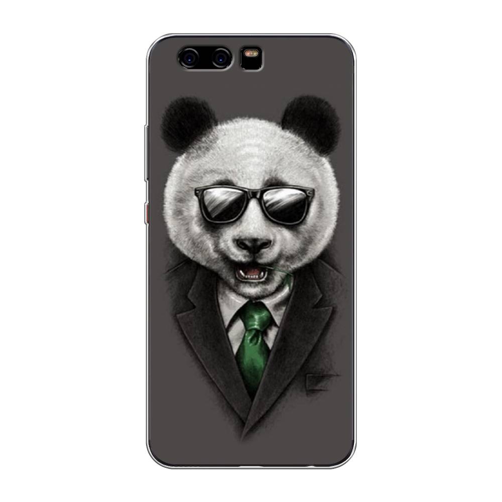 

Чехол Awog на Huawei P10 "Деловая панда", Разноцветный, 62250-10