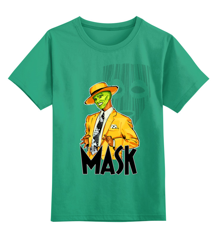 

Детская футболка Printio The mask цв.зеленый р.116, 0000002735922