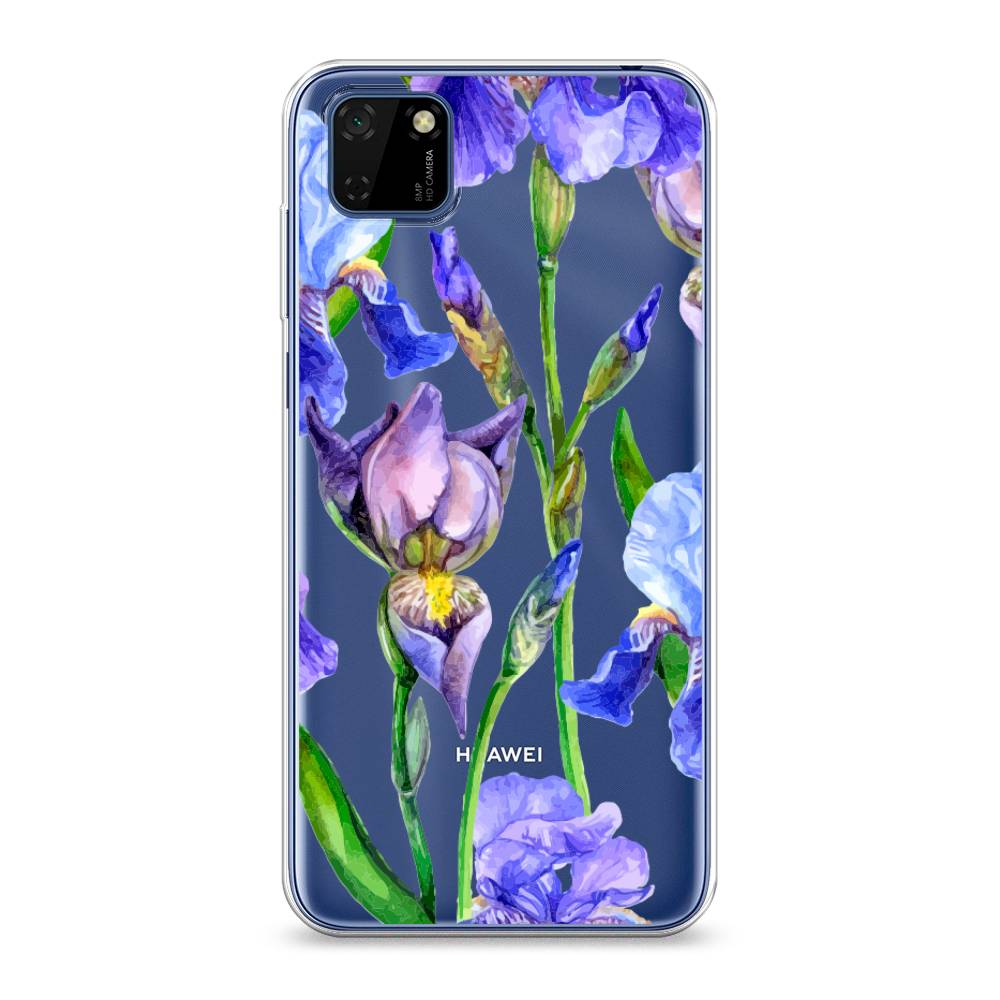 

Чехол Awog на Huawei Y5p "Синие ирисы", Фиолетовый;голубой;зеленый, 6103750-8