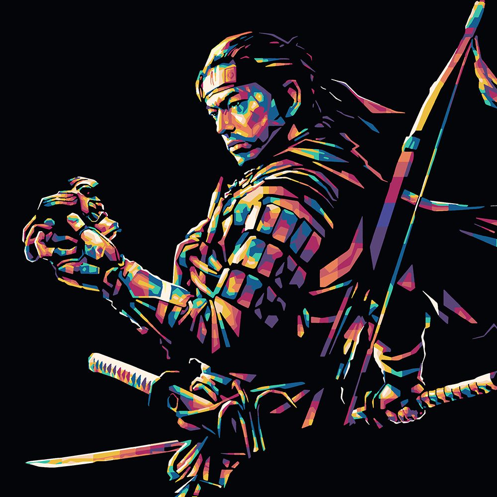 

Картина по номерам Красиво Красим Ghost of Tsushima, 120 х 120 см, Ghost of Tsushima