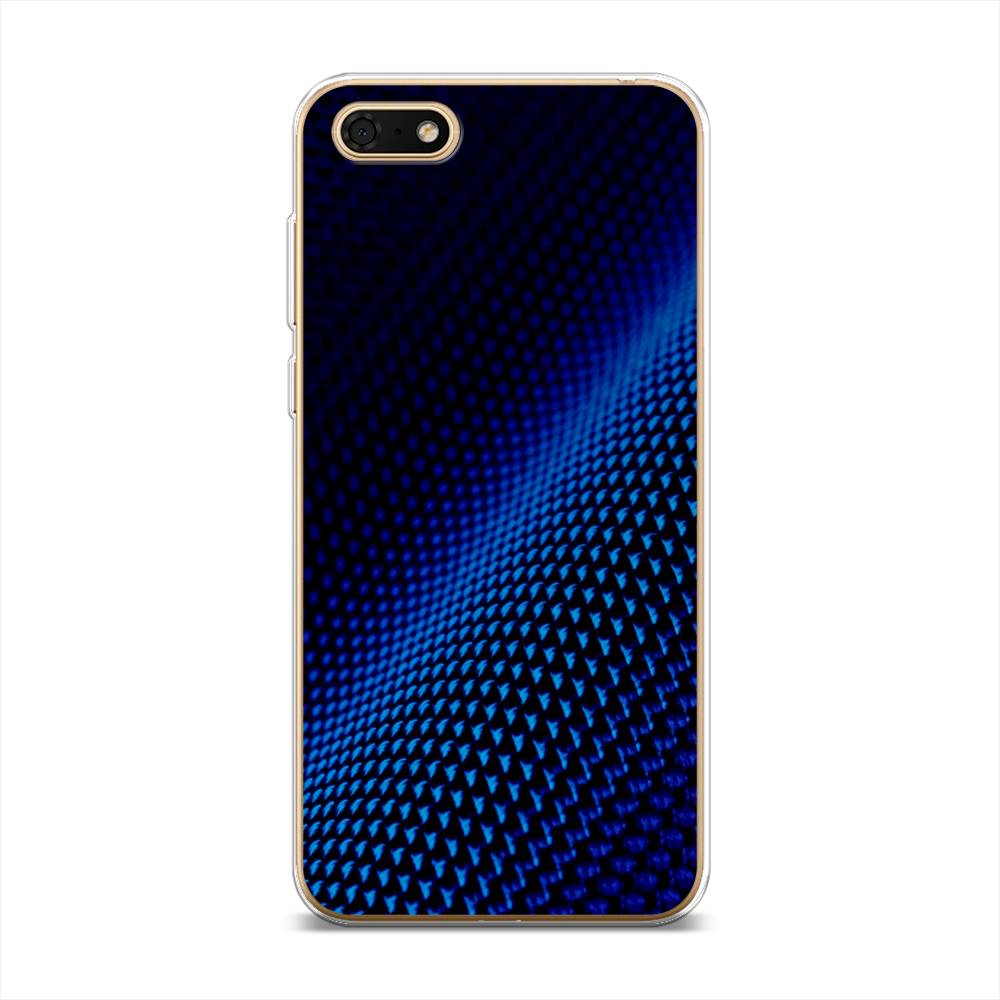 

Чехол Awog на Honor 7A Prime "Синий карбон", Черный;синий, 6105850-3