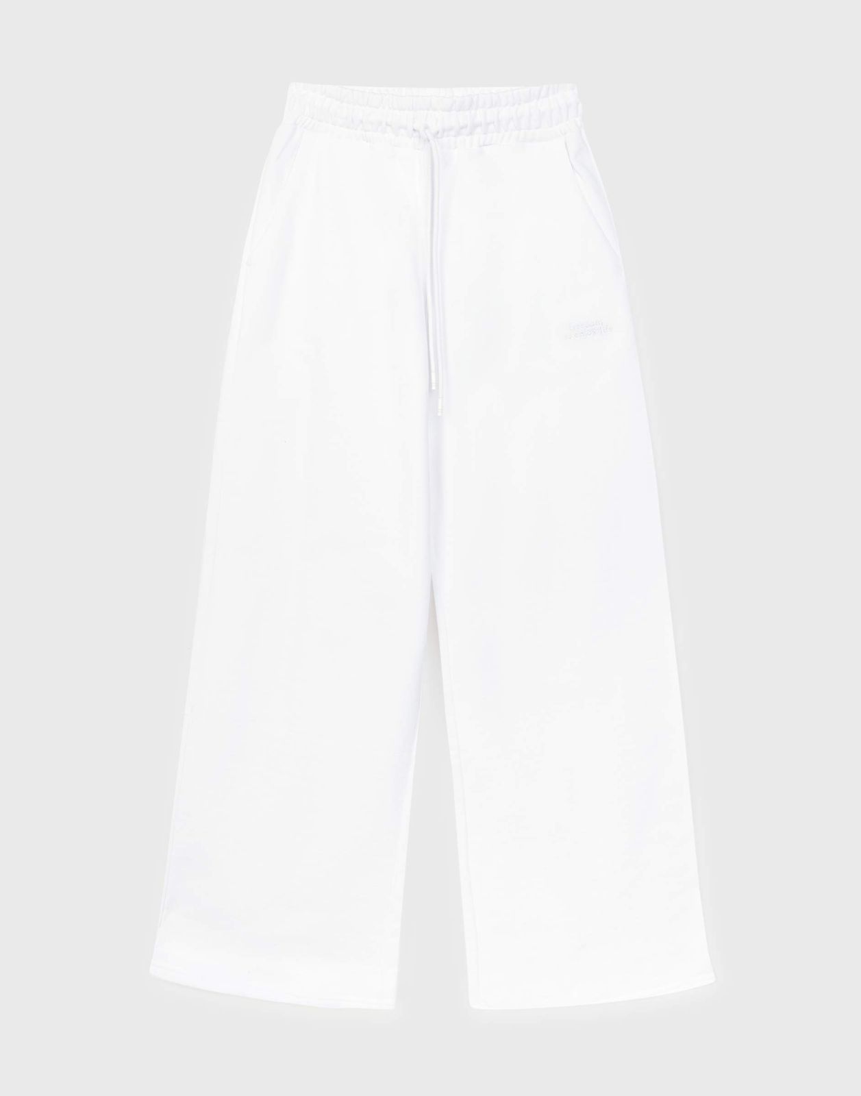Спортивные брюки женские Gloria Jeans GAC022346 белые L/170 (48-50)