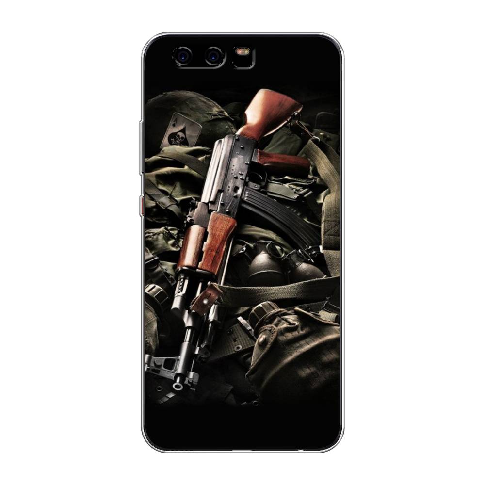 

Чехол Awog на Huawei P10 "Автомат", Разноцветный, 62250-5