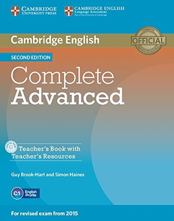 

Complete Advanced Teacher's Book
