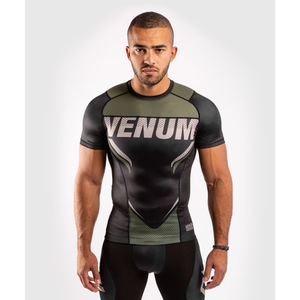 

Рашгард Venum Impact S/S black/khaki, XXL INT, Impact S/S