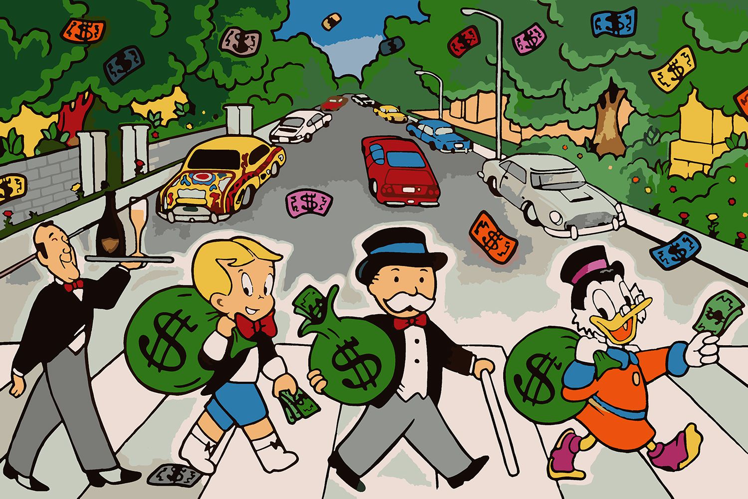 

Картина по номерам Красиво Красим Monopoly Beatles, 70 х 100 см, Monopoly Beatles