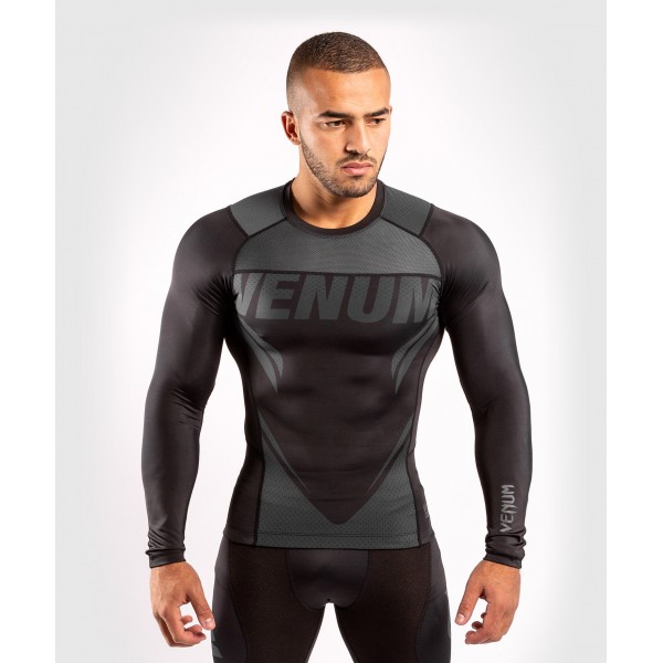 

Рашгард Venum Impact L/S black/black, XXL INT, Impact L/S