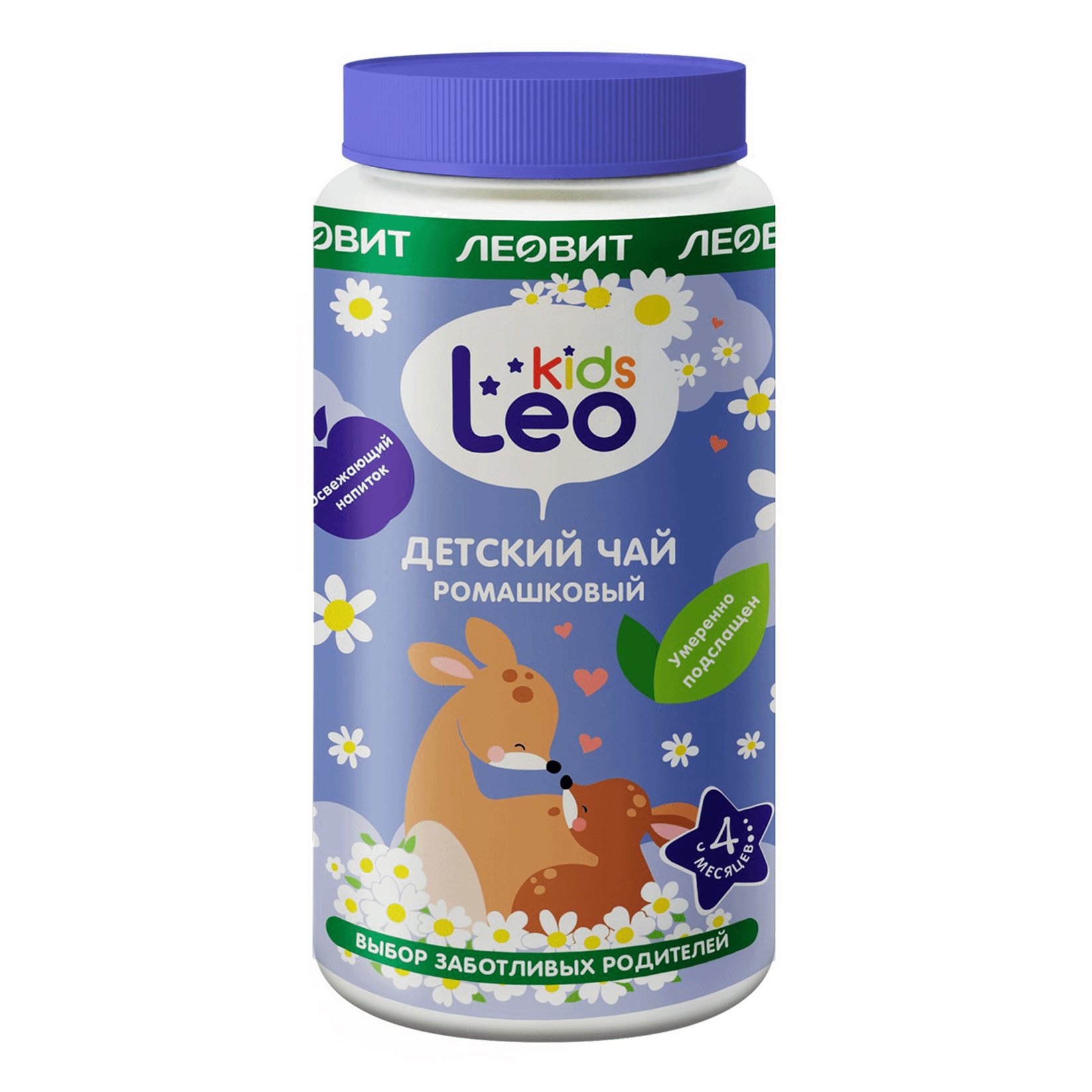 Чай сухой гранулированный Leo Kids ромашковый, 200 г