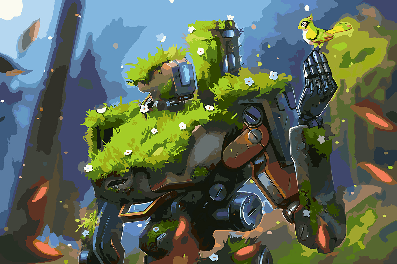 

Картина по номерам Красиво Красим Overwatch, 80 х 120 см, Overwatch