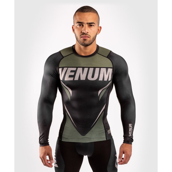 

Рашгард Venum Impact L/S black/khaki, XL INT, Impact L/S