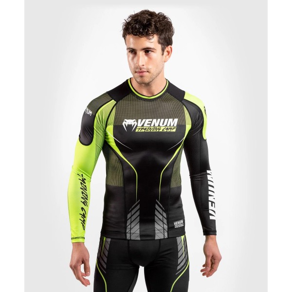 

Рашгард Venum Training Camp 3.0 black/neo yellow, S INT, Training Camp 3.0