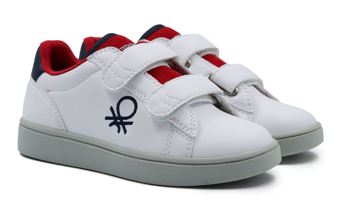 

Кеды United Colors of Benetton Cupsole BTK124020 цв. белый р. 33, Cupsole BTK124020