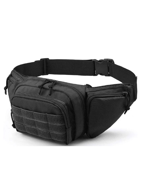 

Поясная сумка унисекс Skully RWZS68 black, Черный, RWZS68