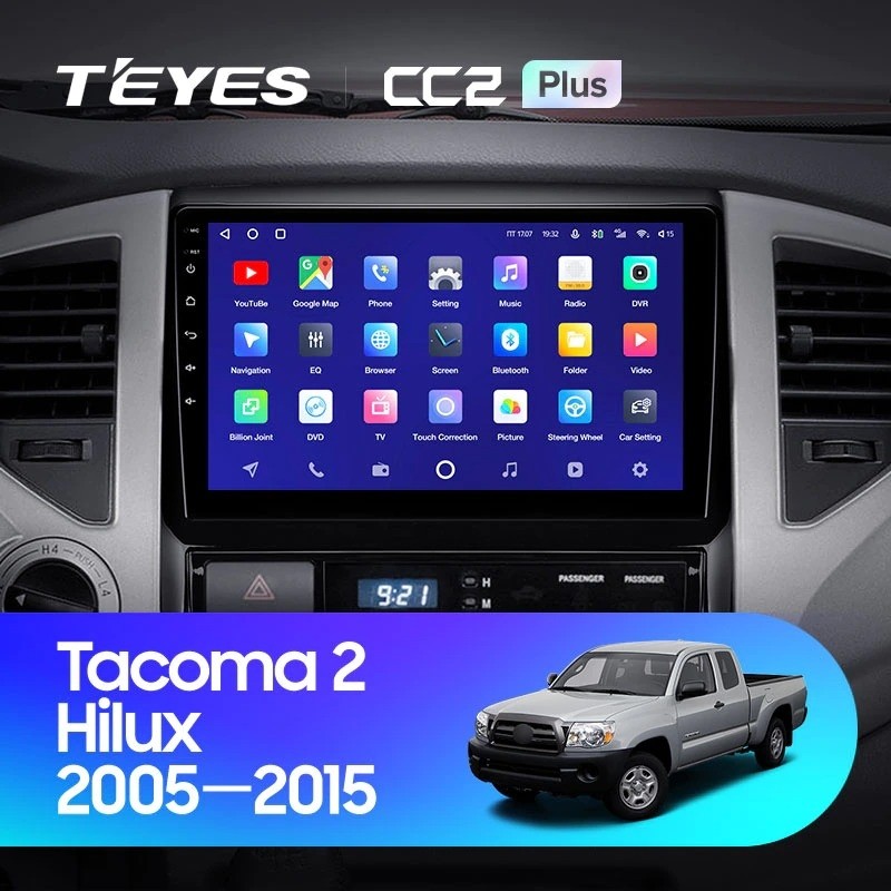 Штатная магнитола Teyes CC2 Plus 6128 Toyota Hilux 2005-2015 3920000₽