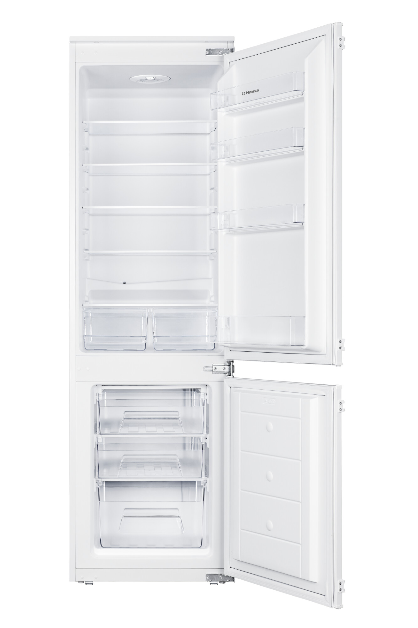 Встраиваемый холодильник Hansa BK315.3 белый холодильник hansa fm138 3 белый