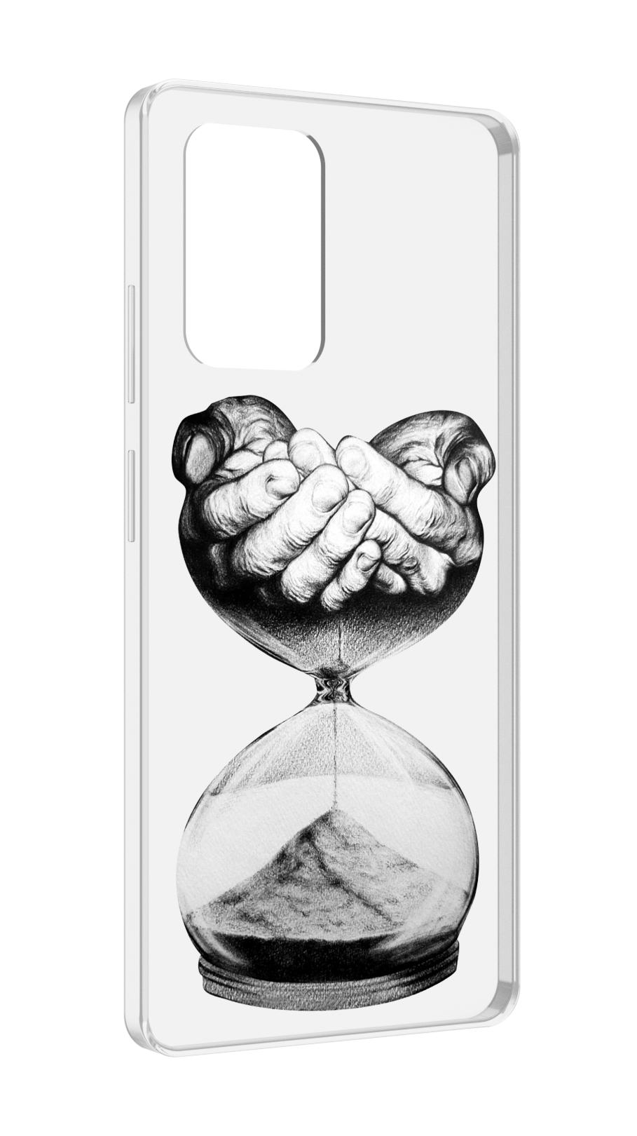 

Чехол MyPads часы жизни черно белый для ZTE Blade V40 Pro, Tocco