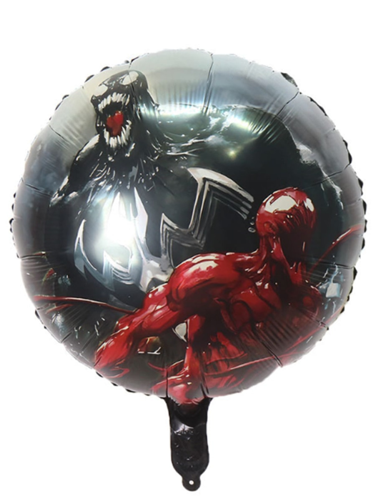 

Воздушный шар Marvel Веном и Карнаж (фольгированный, 45 см), Черный, Marvel