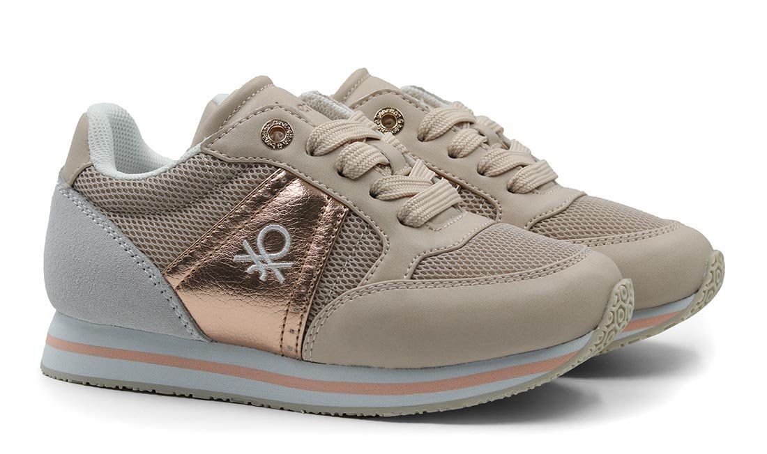 

Кроссовки United Colors of Benetton BULL MIX BTK113200 цв. белый р. 30, BULL MIX BTK113200