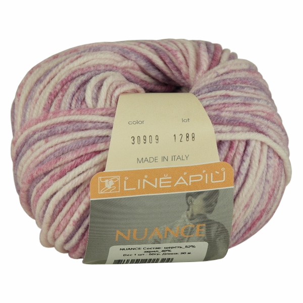 

Пряжа LineaPIU NUANCE (30909), мультиколор, 5 шт. по 50 г