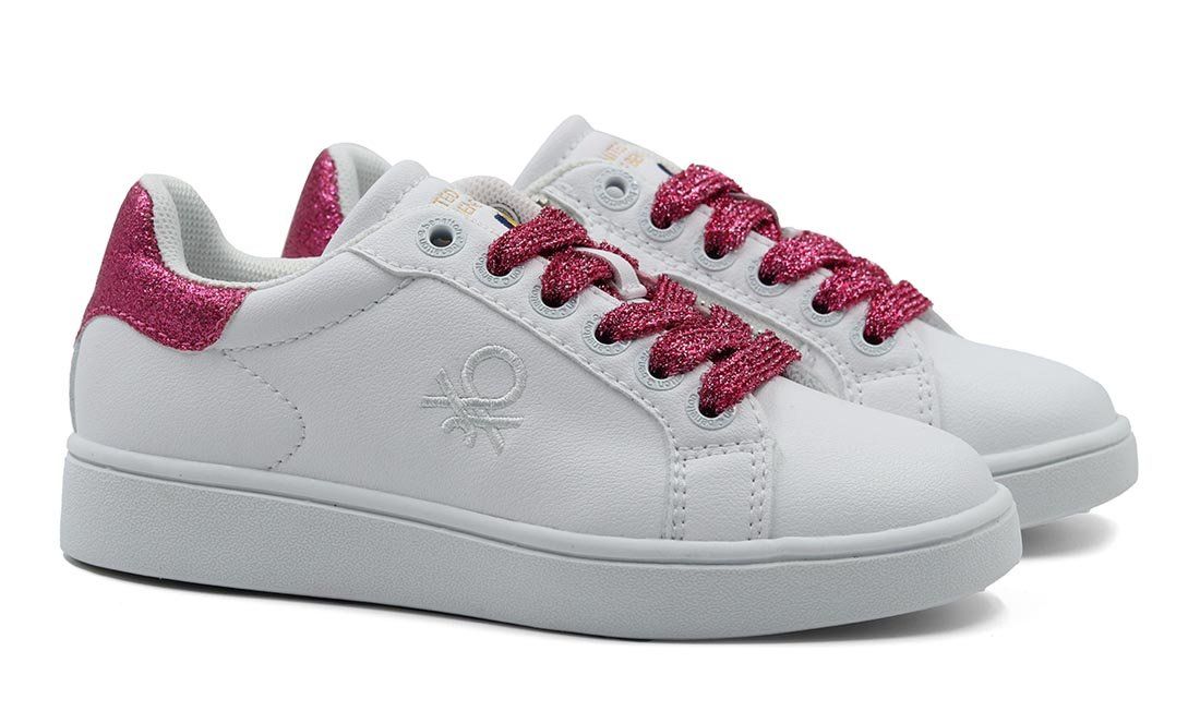 

Кеды United Colors of Benetton TRIPLE GLIT BTK114200 цв. розовый р. 30, TRIPLE GLIT BTK114200