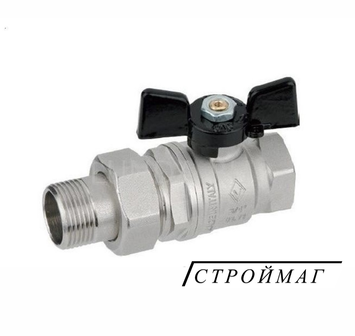 

Шаровый кран для воды BUGATTI американка 1/2"