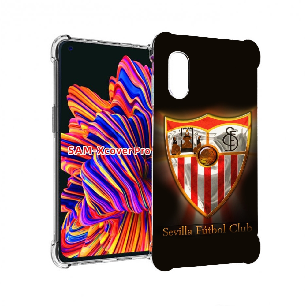 

Чехол MyPads фк севилья испания мужской для Samsung Galaxy Xcover Pro 1, Прозрачный, Tocco