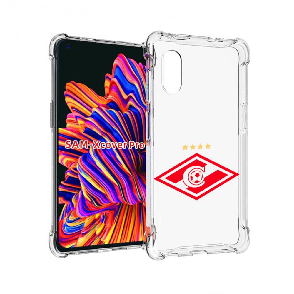 

Чехол MyPads фк спартак 1 для Samsung Galaxy Xcover Pro 1, Прозрачный, Tocco