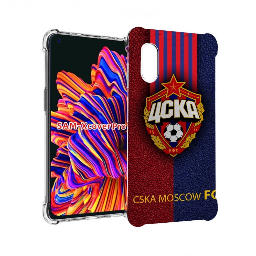 

Чехол MyPads фк цска для Samsung Galaxy Xcover Pro 1, Прозрачный, Tocco