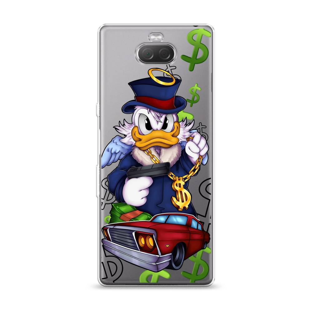 

Чехол на Sony Xperia 10 Plus/XA3 Ultra "Олень с новогодним венком", Красный;синий;белый, 53750-6