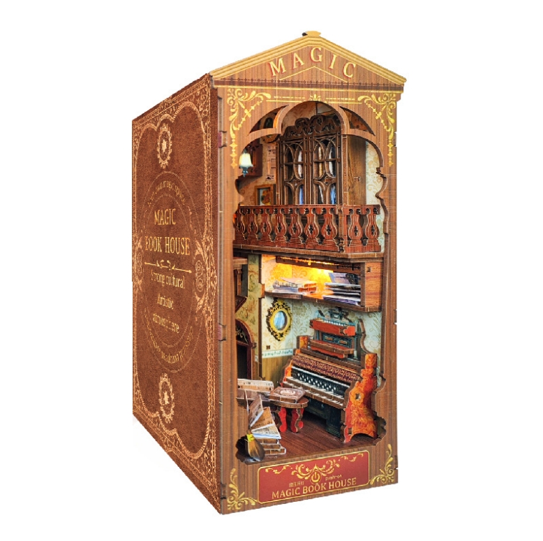 

Румбокс MyPads Book Nook Y237222, вставка между книг с подсветкой, Y237222