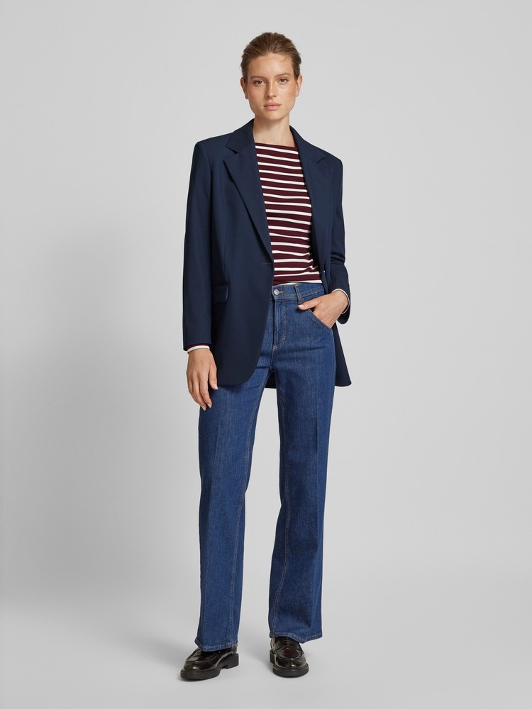 

Лонгслив женский Tommy Hilfiger WW0WW45147 бордовый XXXL, WW0WW45147