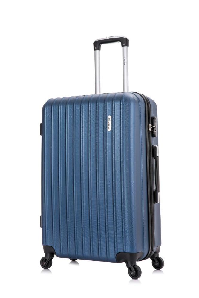 

Чемодан унисекс L'Case Krabi темно-синий, 62.5х41.5х24.5 см, Krabi M