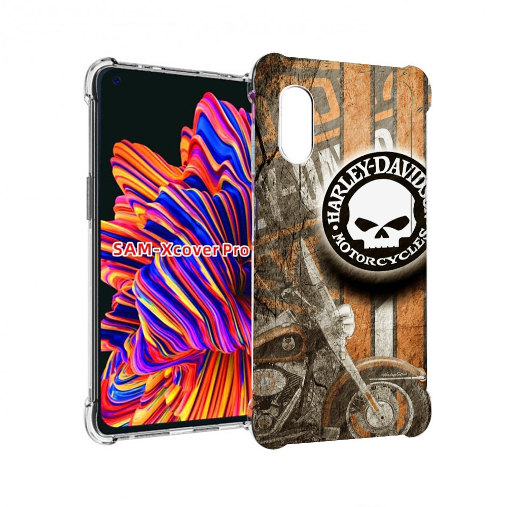 

Чехол MyPads харлеи девидсон для Samsung Galaxy Xcover Pro 1, Прозрачный, Tocco