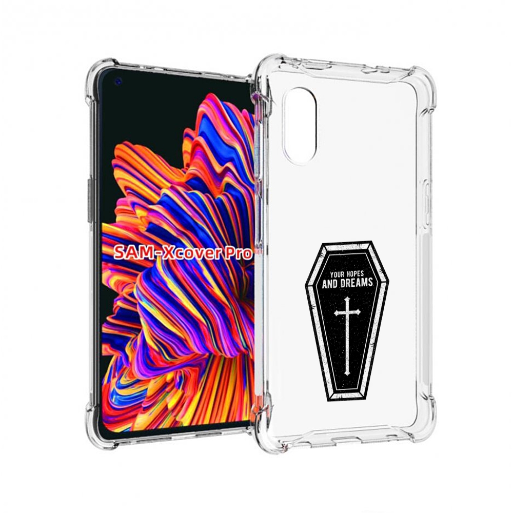 

Чехол MyPads гроб с мечтами для Samsung Galaxy Xcover Pro 1, Прозрачный, Tocco