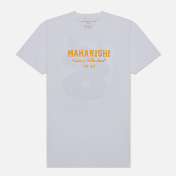 

Мужская футболка maharishi Temple Naga белый, Размер S, Temple Naga