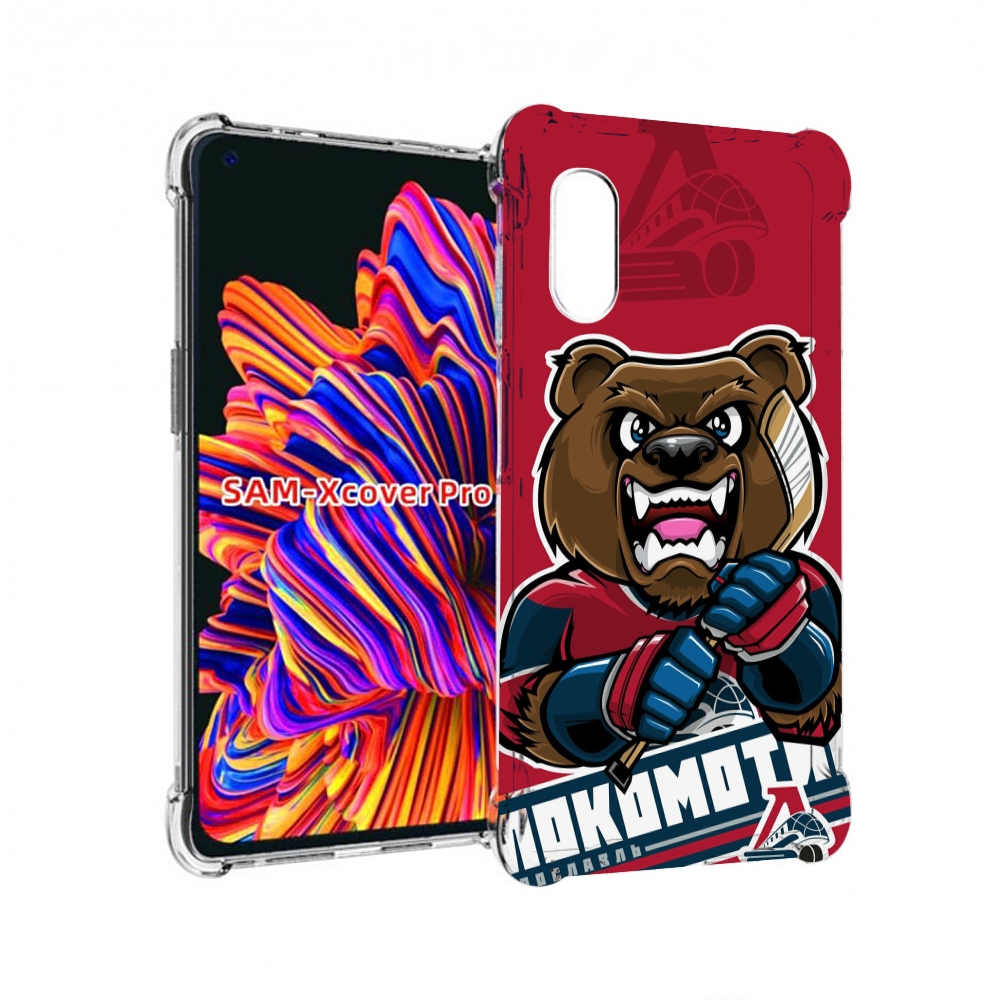 

Чехол MyPads хоккеи локомотив ярославь мужской для Samsung Galaxy Xcover Pro 1, Прозрачный, Tocco