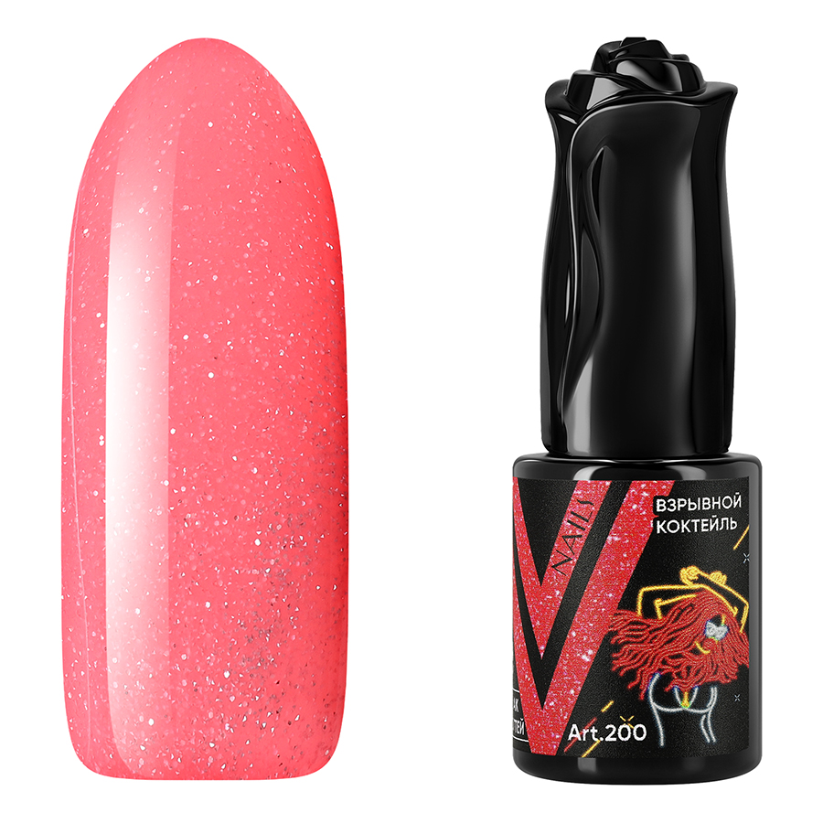 

Гель-лак Vogue Nails Взрывной коктейль, Коралловый