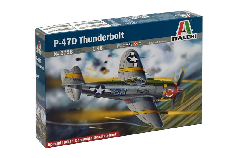 

Сборная модель Italeri 1/48 Самолет P-47D Thunderbolt 2728