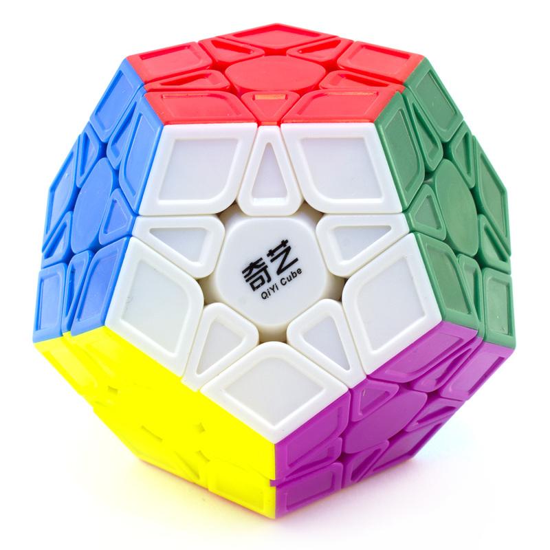 Кубик Рубика QiYi MoFangGe Megaminx QiHeng S, цветной пластик, Г-QiYi-4518