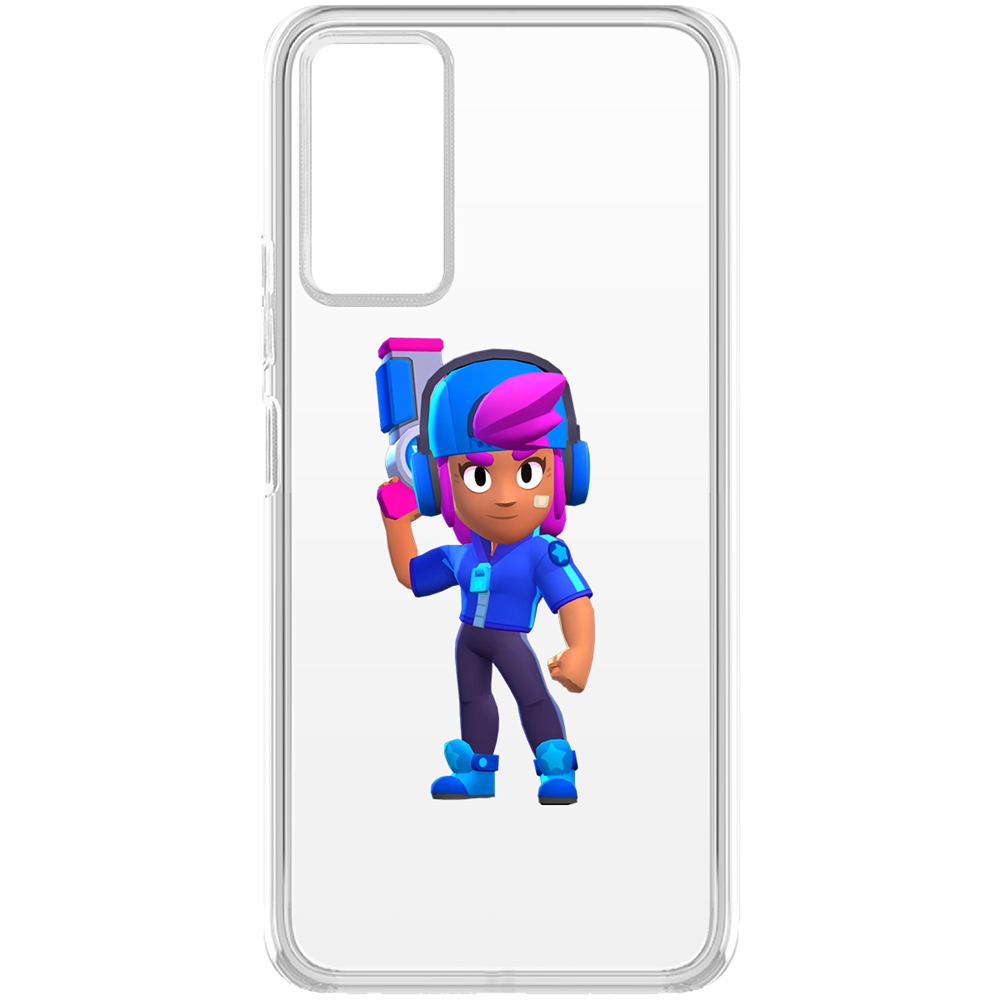 

Чехол-накладка Brawl Stars-Звёздная Шелли для Tecno Pova 2
