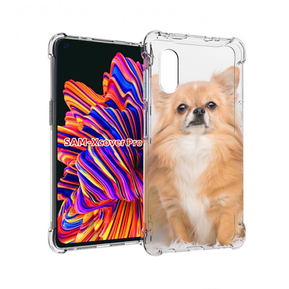 

Чехол MyPads чихуа хуа для Samsung Galaxy Xcover Pro 1, Прозрачный, Tocco