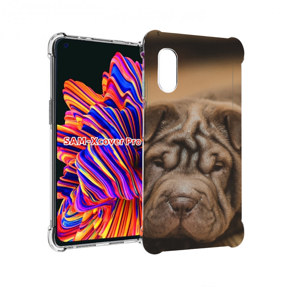 

Чехол MyPads шарпеи для Samsung Galaxy Xcover Pro 1, Прозрачный, Tocco